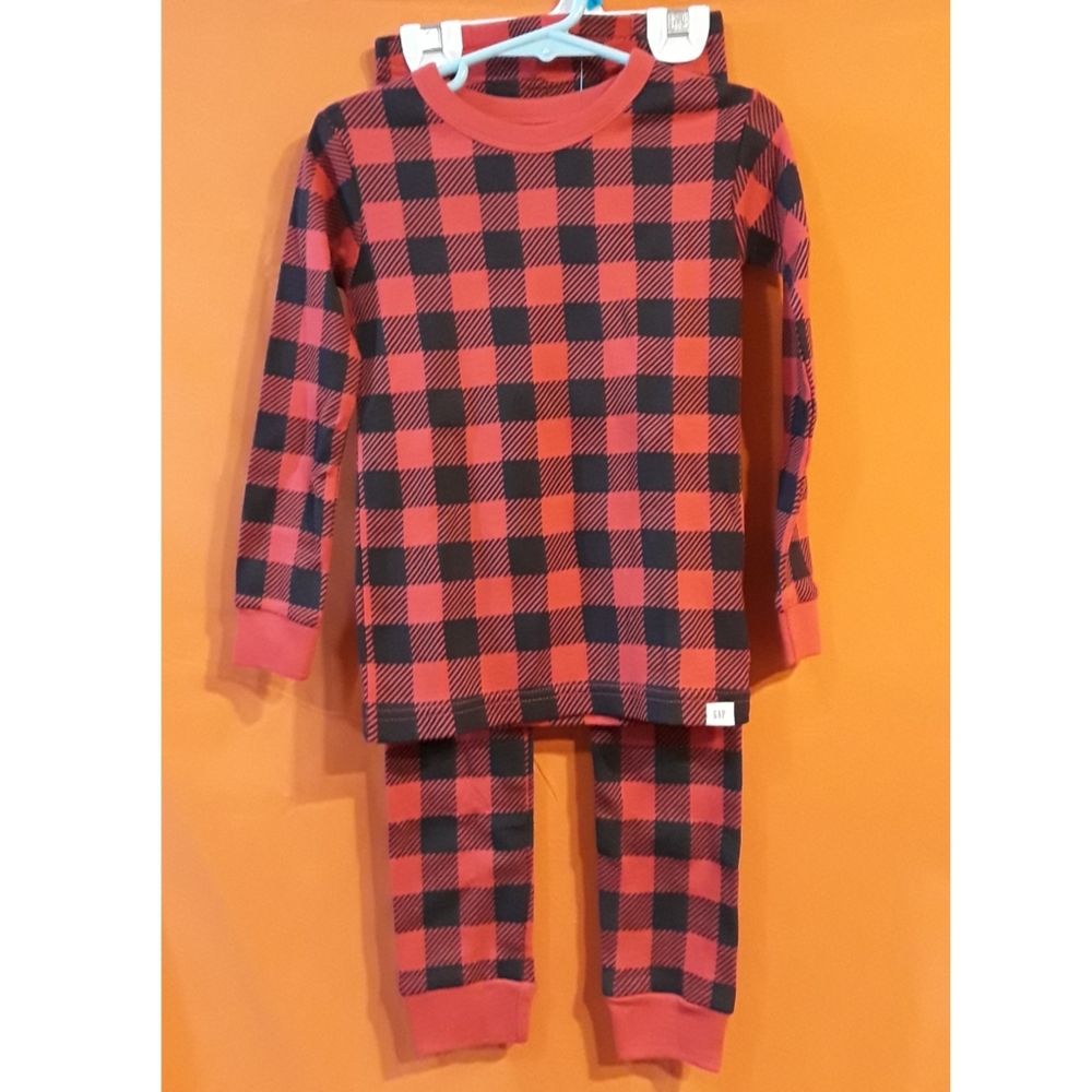 Gap buffalo plaid 2pc pajama set - Picture 1 of 7